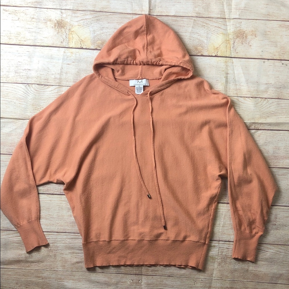 Magaschoni Women's‎ Orange Hoodie